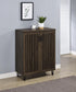 Brixton 2-door Entryway Shoe Storage Cabinets Smoked Oak - 950423