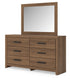 Broachmyn Auburn Dresser and Mirror - PCB1116B1
