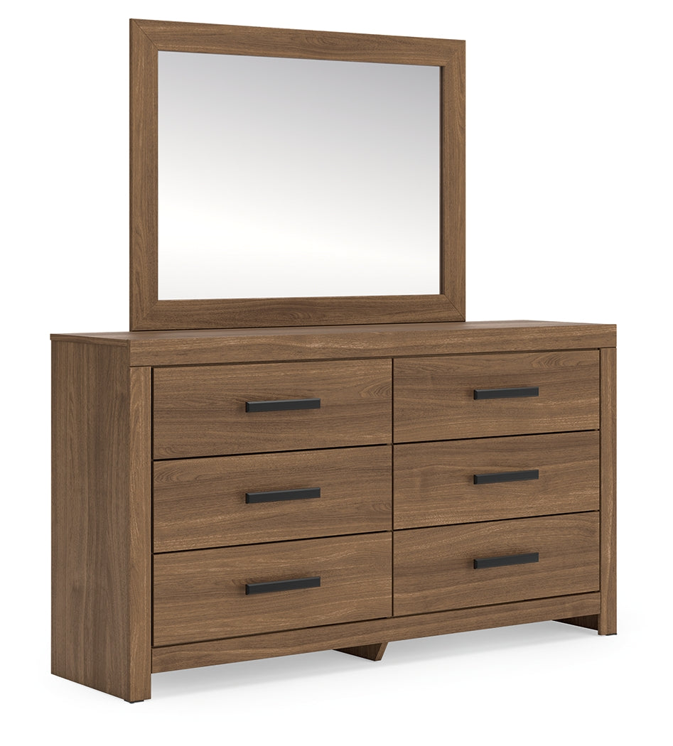 Broachmyn Auburn Dresser and Mirror - PCB1116B1