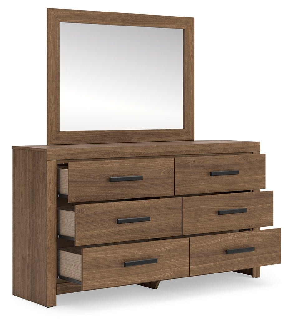 Broachmyn Auburn Dresser and Mirror - PCB1116B1