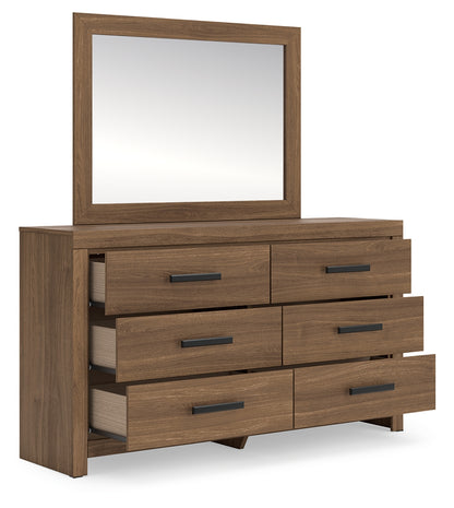 Broachmyn Auburn Dresser and Mirror - PCB1116B1