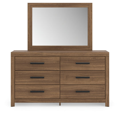 Broachmyn Auburn Dresser and Mirror - PCB1116B1