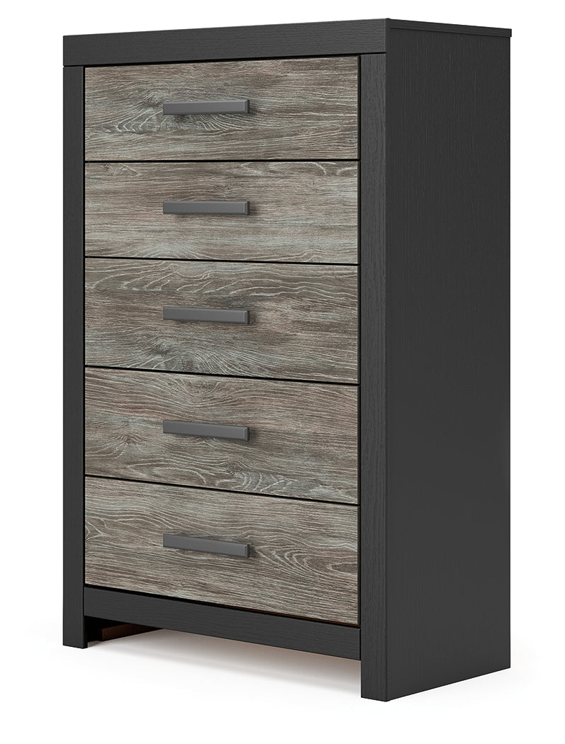 Broachmyn Black/Gray Chest of Drawers - PCB1118-46