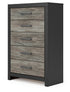 Broachmyn Black/Gray Chest of Drawers - PCB1118-46