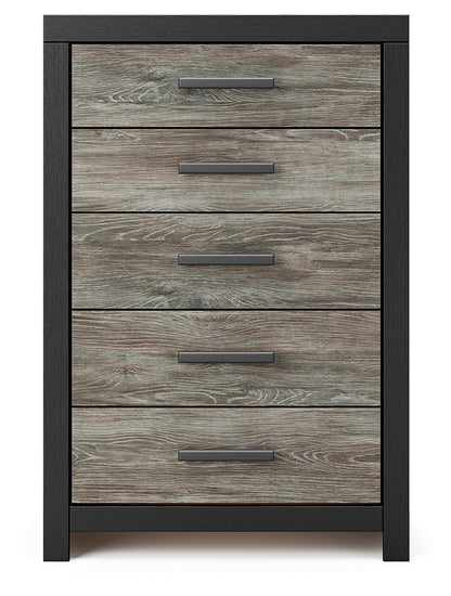 Broachmyn Black/Gray Chest of Drawers - PCB1118-46