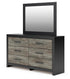 Broachmyn Black/Gray Dresser and Mirror - PCB1118B1