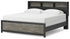 Broachmyn Black/Gray King Bookcase Bed - PCB1118B6