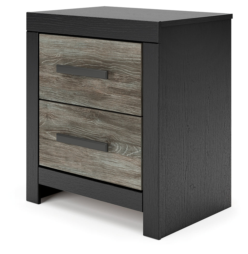 Broachmyn Black/Gray Nightstand - PCB1118-92