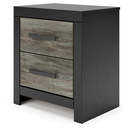 Broachmyn Black/Gray Nightstand - PCB1118-92