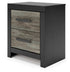 Broachmyn Black/Gray Nightstand - PCB1118-92