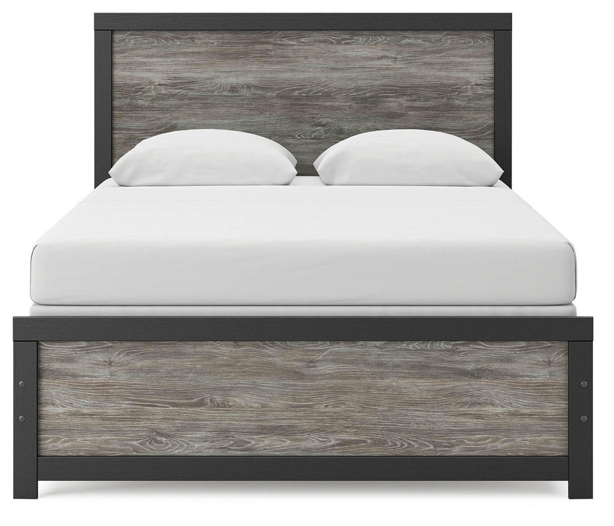 Broachmyn Black/Gray Queen Panel Bed - PCB1118B4