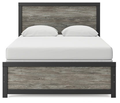 Broachmyn Black/Gray Queen Panel Bed - PCB1118B4