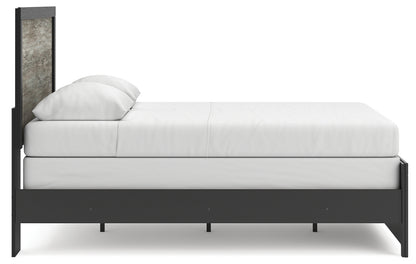 Broachmyn Black/Gray Queen Panel Bed - PCB1118B4