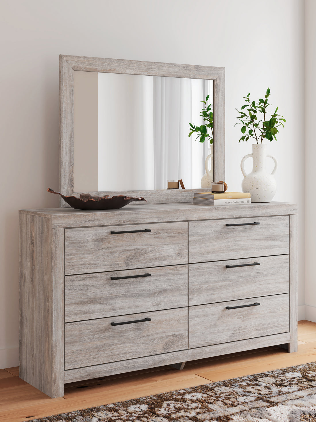 Broachmyn Gray Dresser and Mirror - PCB1120B1