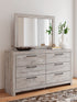 Broachmyn Gray Dresser and Mirror - PCB1120B1