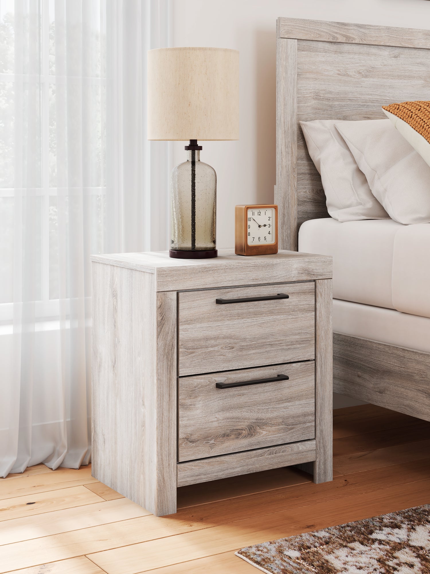 Broachmyn Gray Nightstand - PCB1120-92