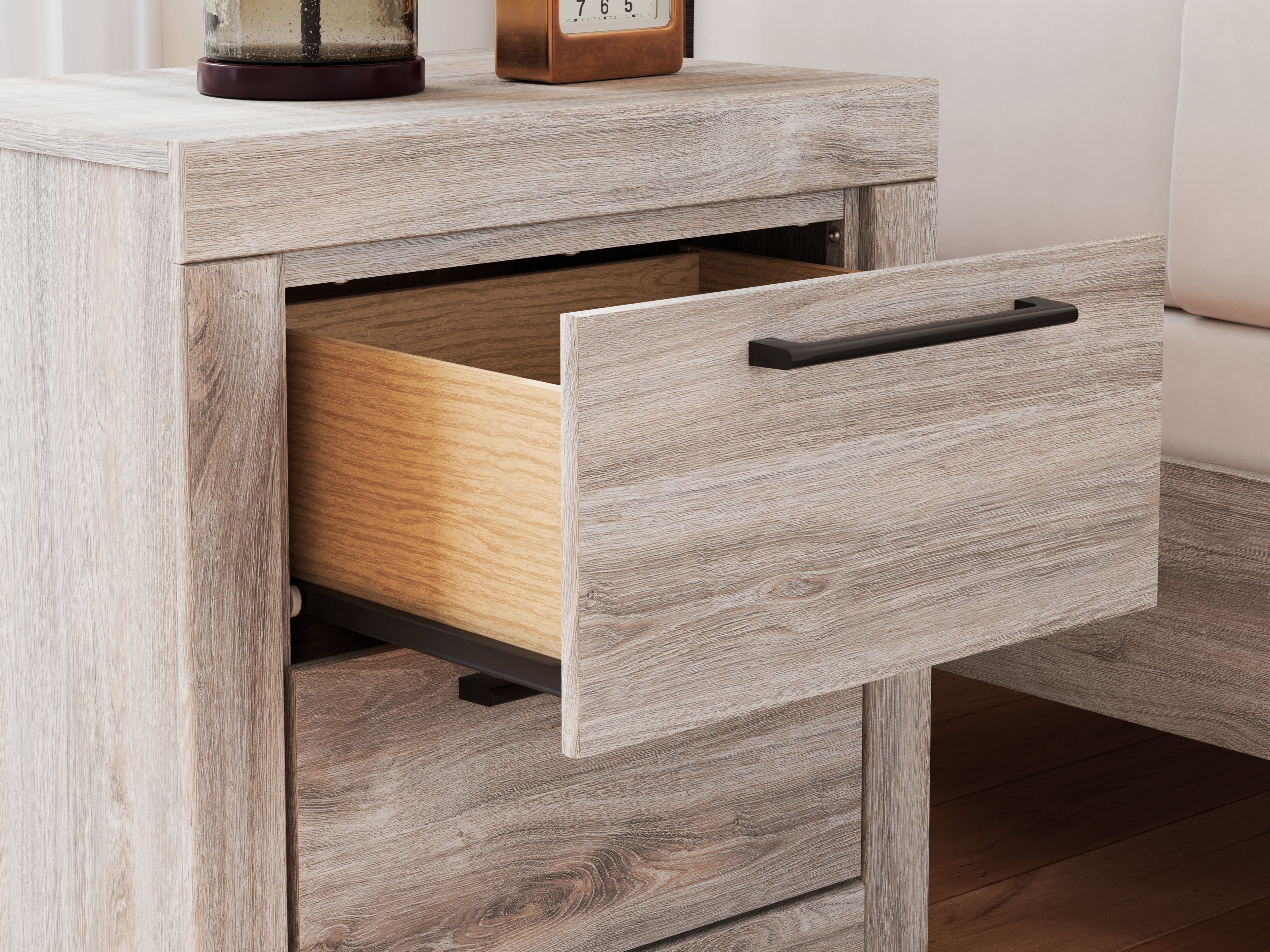 Broachmyn Gray Nightstand - PCB1120-92