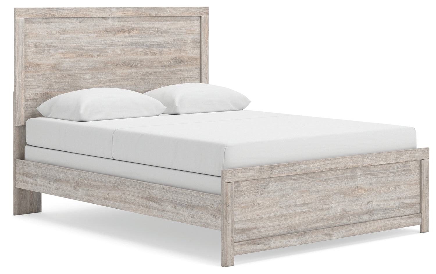 Broachmyn Gray Queen Panel Bed - PCB1120B2
