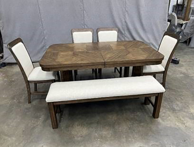 Broadmoor Dining Tbl (2X16" Leaf) - 2155T-42102-TOP