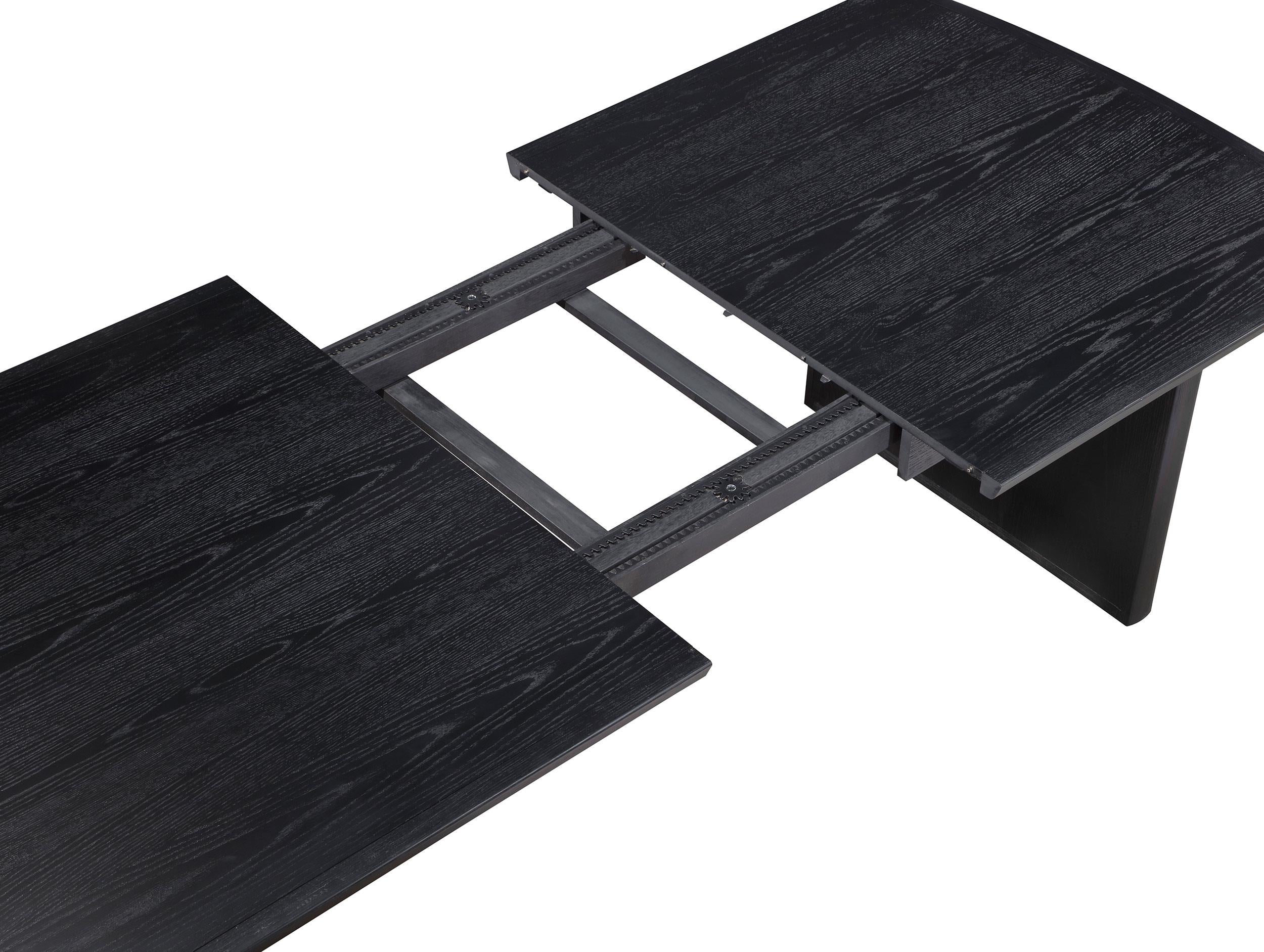Brookmead 9-piece Extension Leaf Dining Table Set Black - 108231-S9