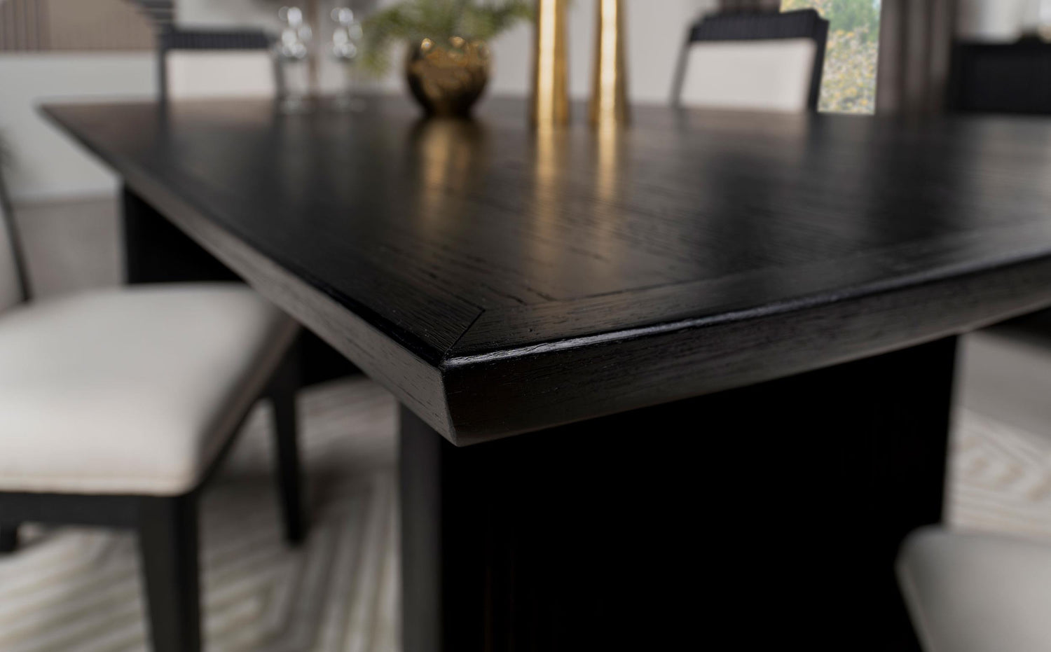Brookmead 9-piece Extension Leaf Dining Table Set Black - 108231-S9