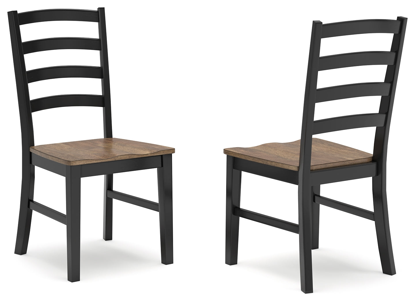 Wildenauer Brown/Black Dining Table and 6 Chairs from Ashley - Luna Furniture