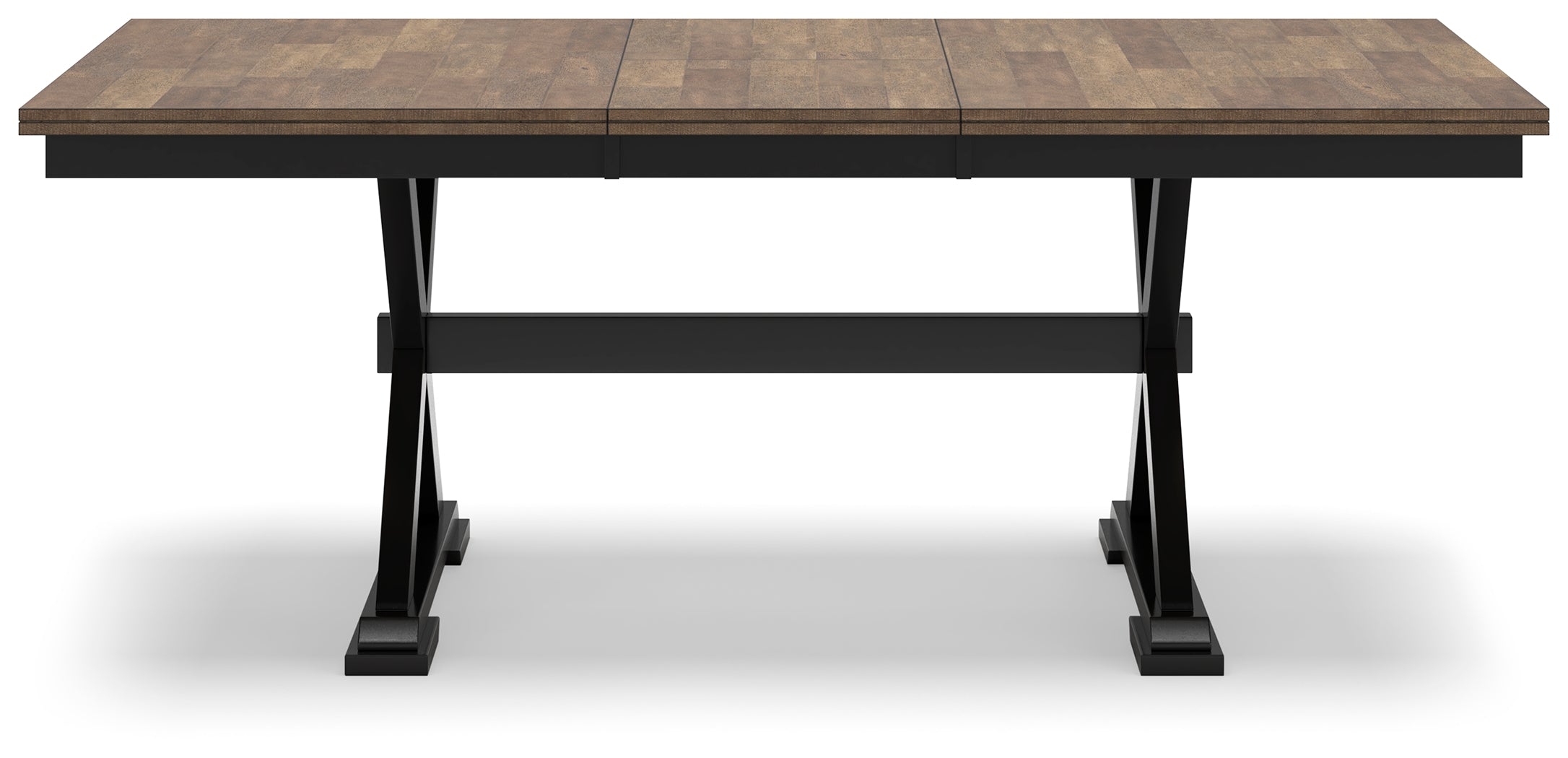 Brown/Black Wildenauer Dining Table and 8 Chairs - PKG016721