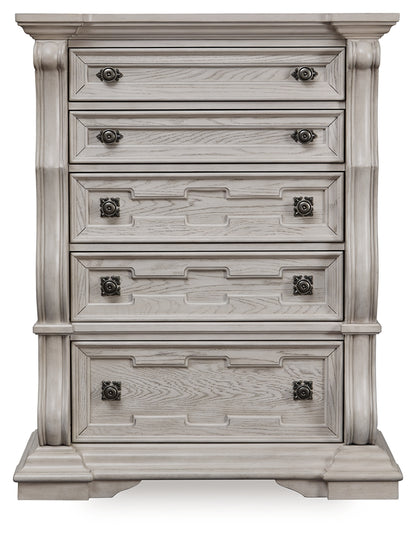 Bruchandi Antique White Chest of Drawers - PCB948-46