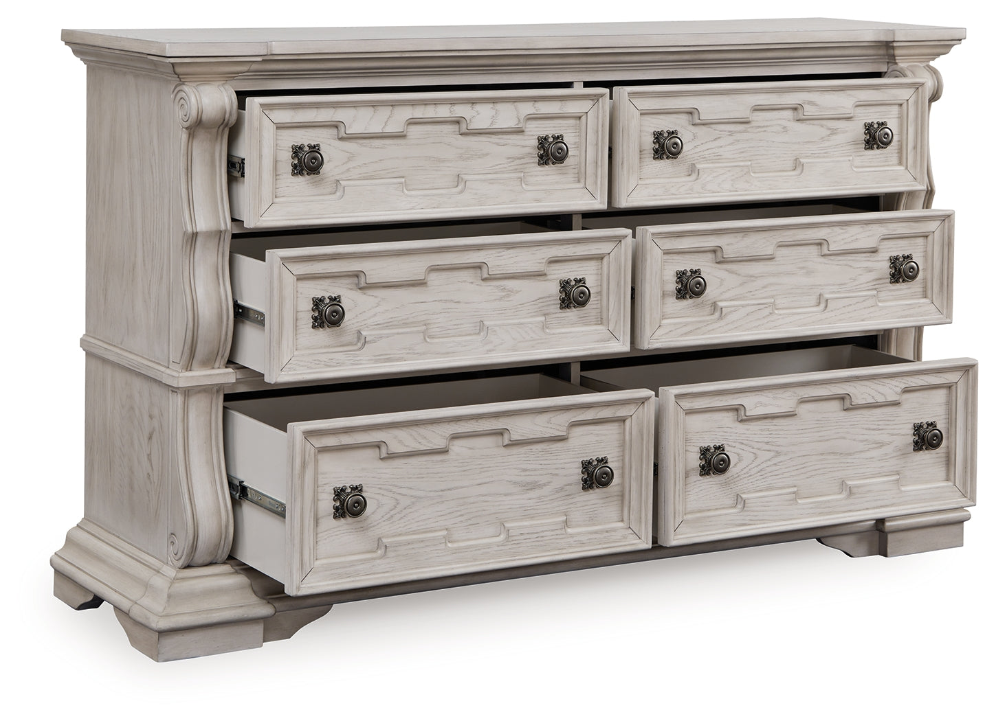 Bruchandi Antique White Dresser - PCB948-31