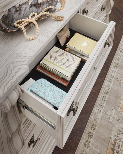 Bruchandi Antique White Dresser - PCB948-31