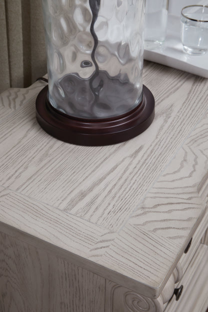 Bruchandi Antique White Nightstand - PCB948-93
