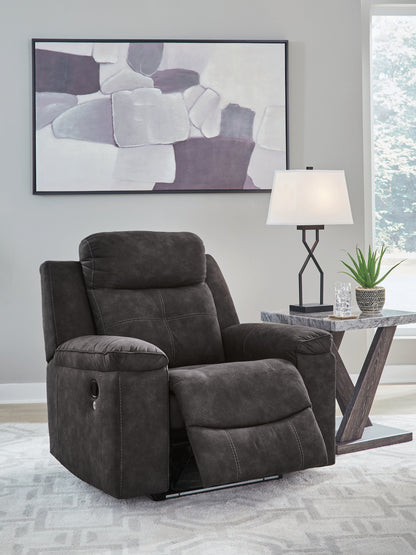 Brysonview Charcoal Recliner - 6360529