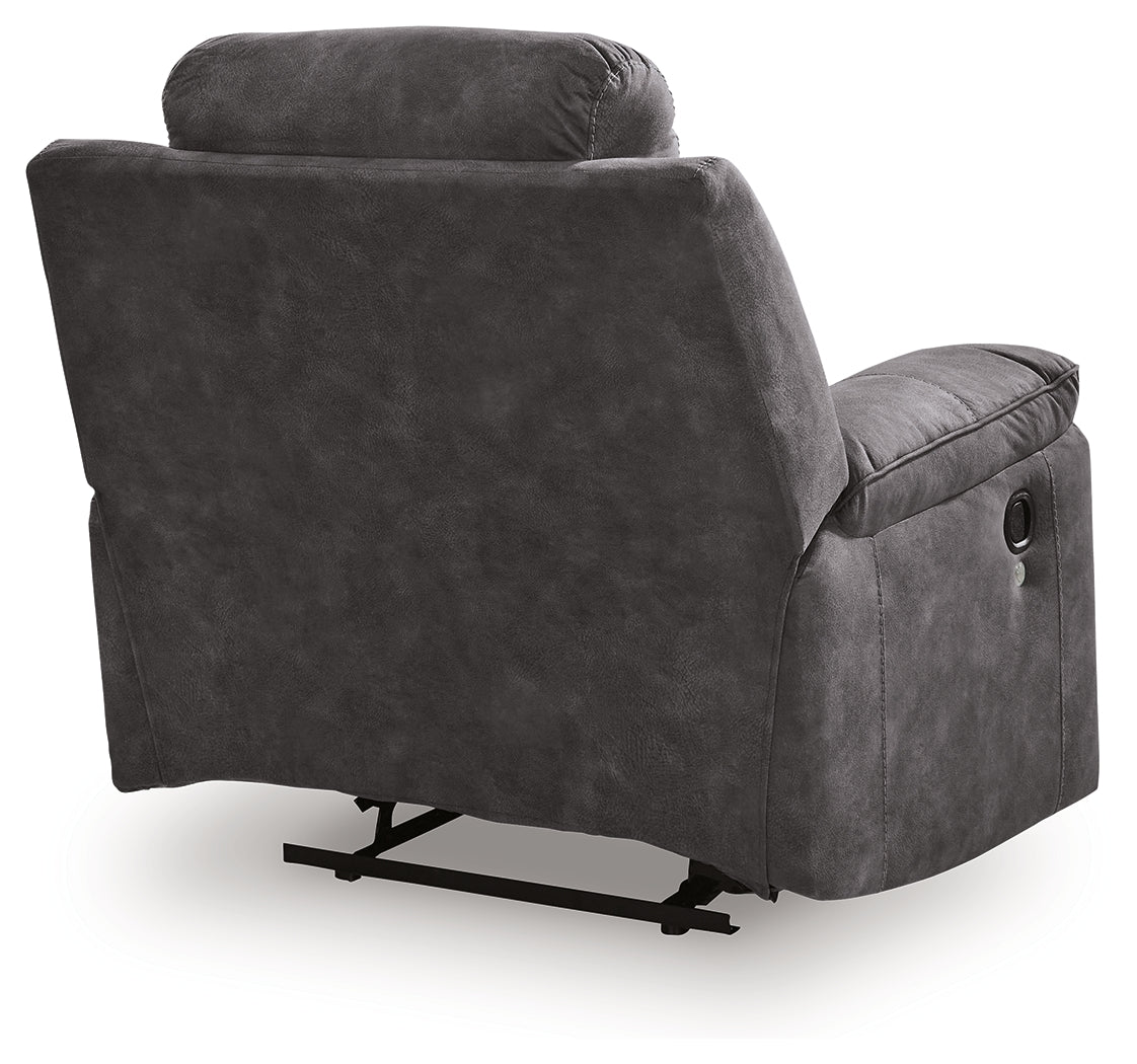 Brysonview Charcoal Recliner - 6360529