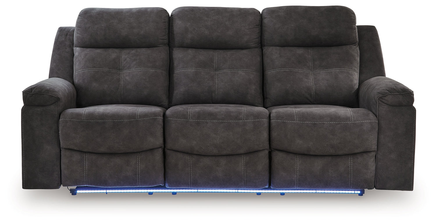 Brysonview Charcoal Reclining Sofa - 6360588
