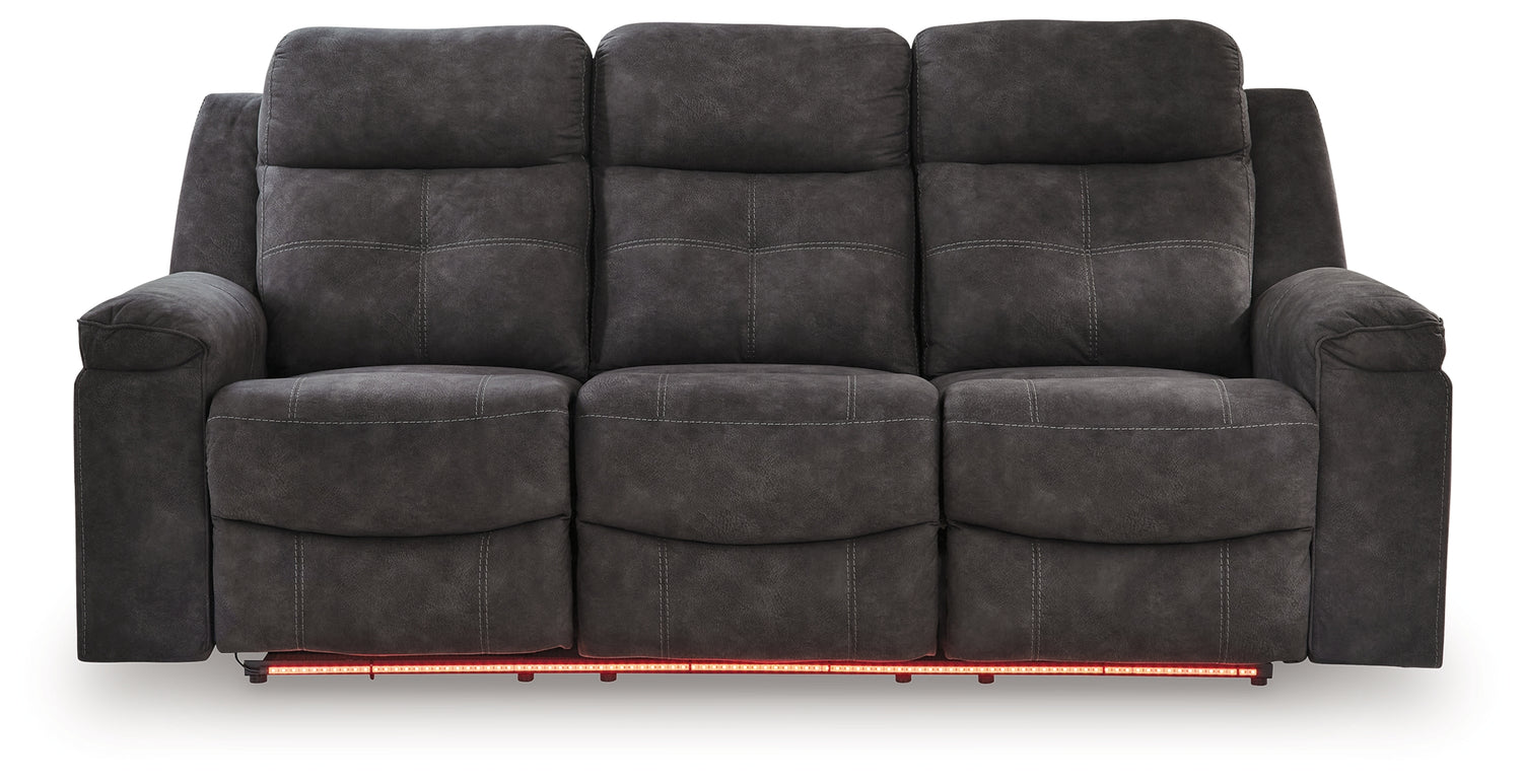 Brysonview Charcoal Reclining Sofa - 6360588