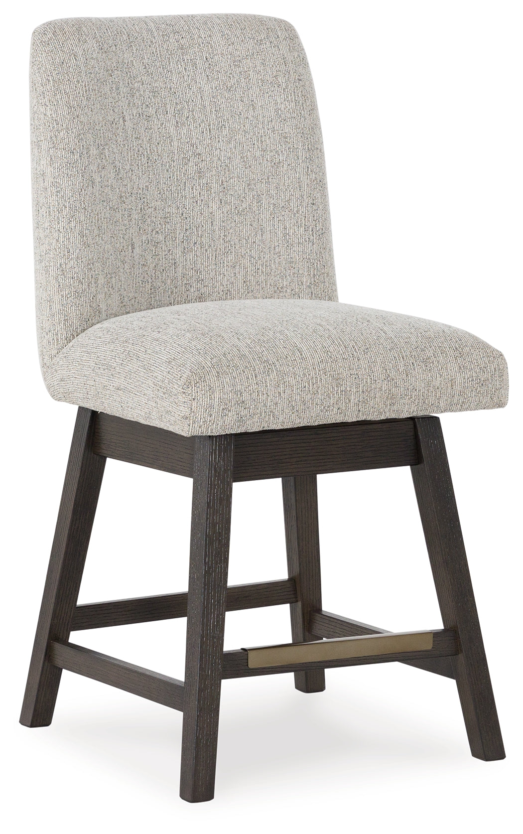 Burkhaus Beige/Dark Brown Counter Height Barstool, Set of 2 - D984-124 - Bien Home Furniture &amp; Electronics
