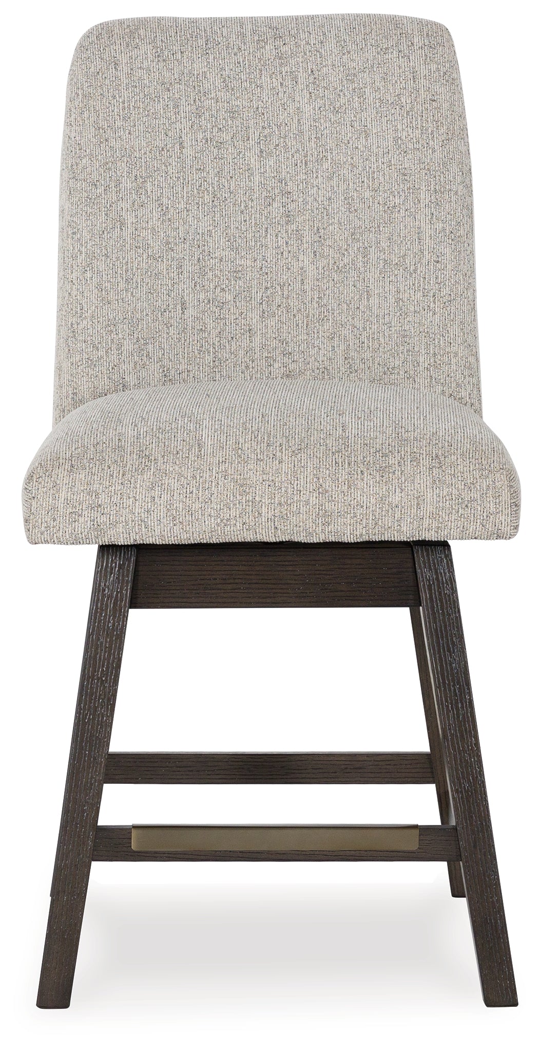 Burkhaus Beige/Dark Brown Counter Height Barstool, Set of 2 - D984-124 - Bien Home Furniture &amp; Electronics