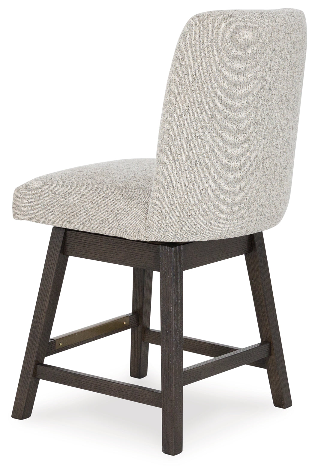 Burkhaus Beige/Dark Brown Counter Height Barstool, Set of 2 - D984-124 - Bien Home Furniture &amp; Electronics
