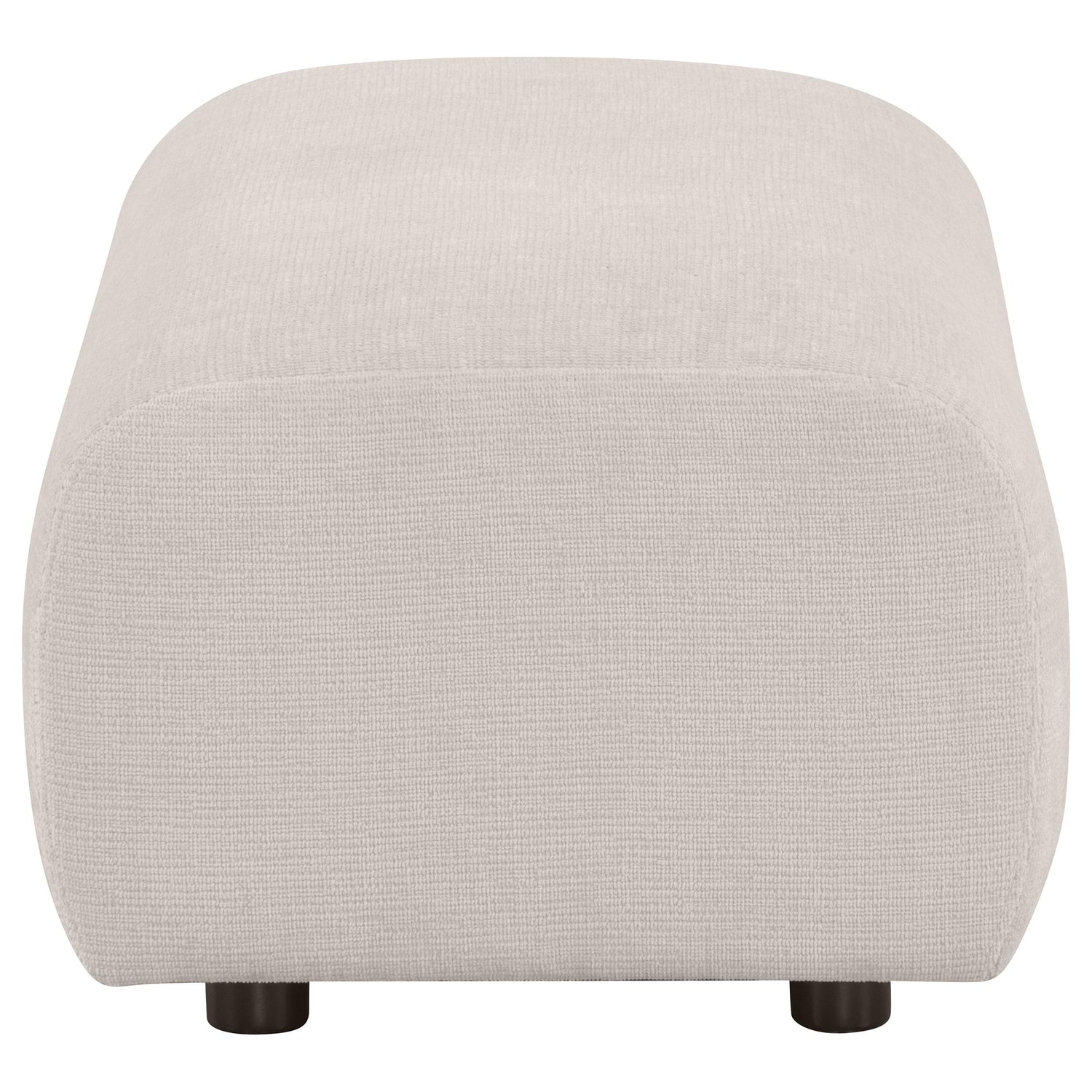Burnett 4-piece Chenille Upholstered Sofa Set Ivory - 504955-S4