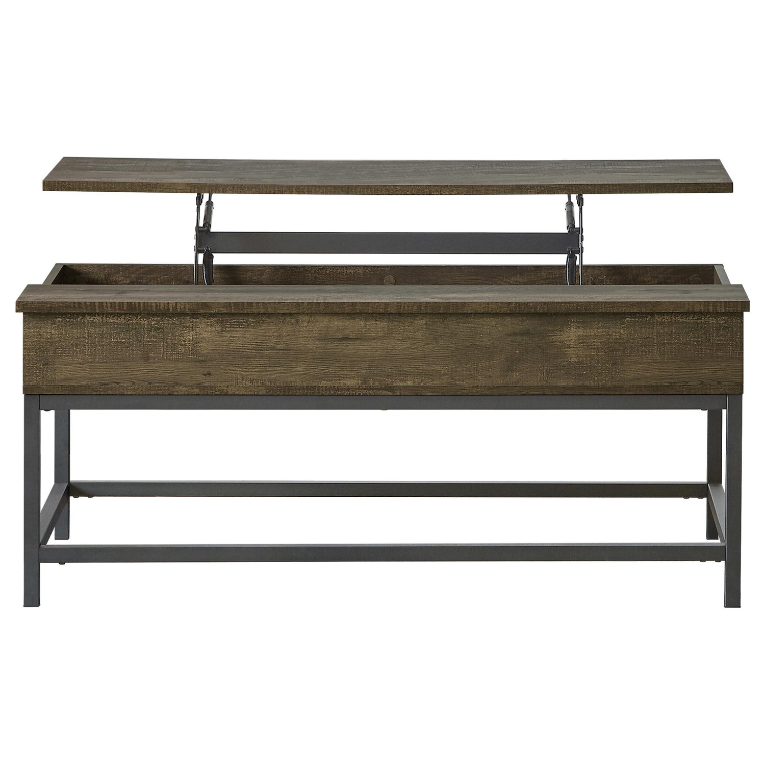 Byers 3-piece Lift Top Coffee and End Table Set Brown Oak - 723778-S3
