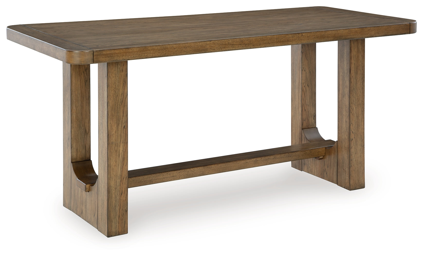 Cabalynn Counter Height Dining Table and 4 Barstools - D974D4