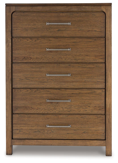 Cabalynn Light Brown Panel Storage Bedroom Set from Ashley - Luna Furniture