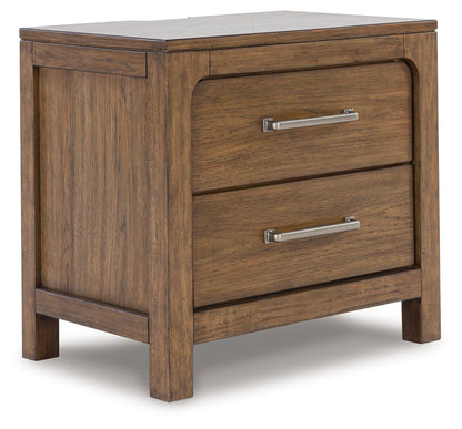 Cabalynn Light Brown Panel Storage Bedroom Set from Ashley - Luna Furniture