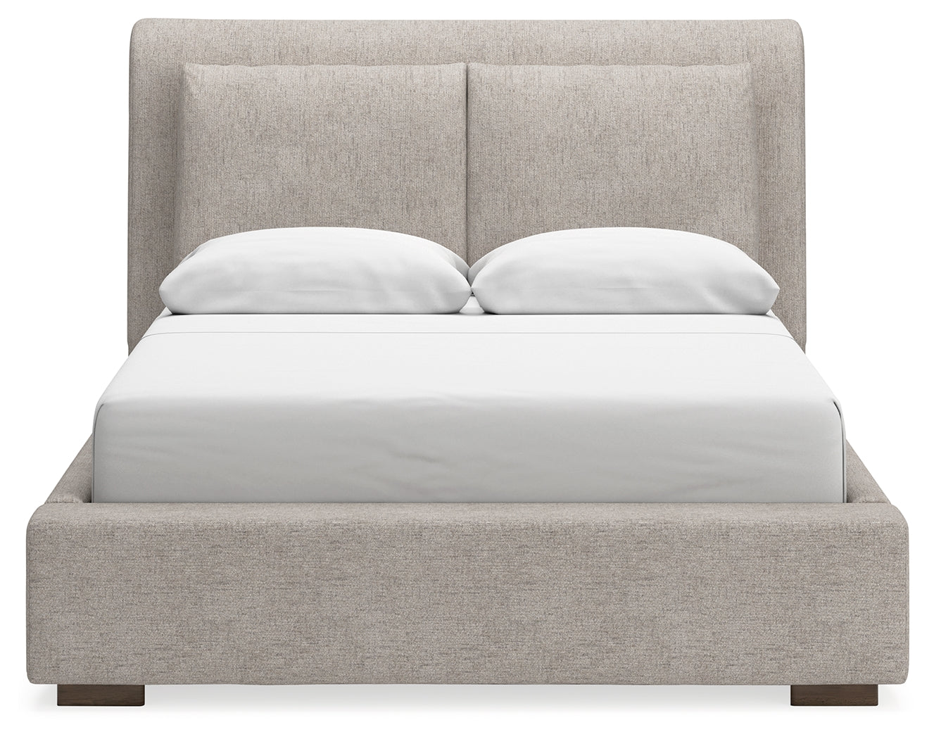 Cabalynn Light Brown Upholstered Panel Bedroom Set from Ashley - Luna Furniture