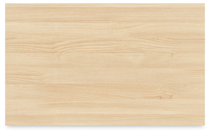 Cabinella Queen Panel Headboard with Dresser and Chest in Tan - PKG017287