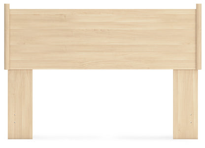 Cabinella Queen Panel Headboard with Dresser, Chest and 2 Nightstands in Tan - PKG017285