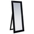 Cadence Tempered Glass Full Length Standing Mirror Black Oak - 961653