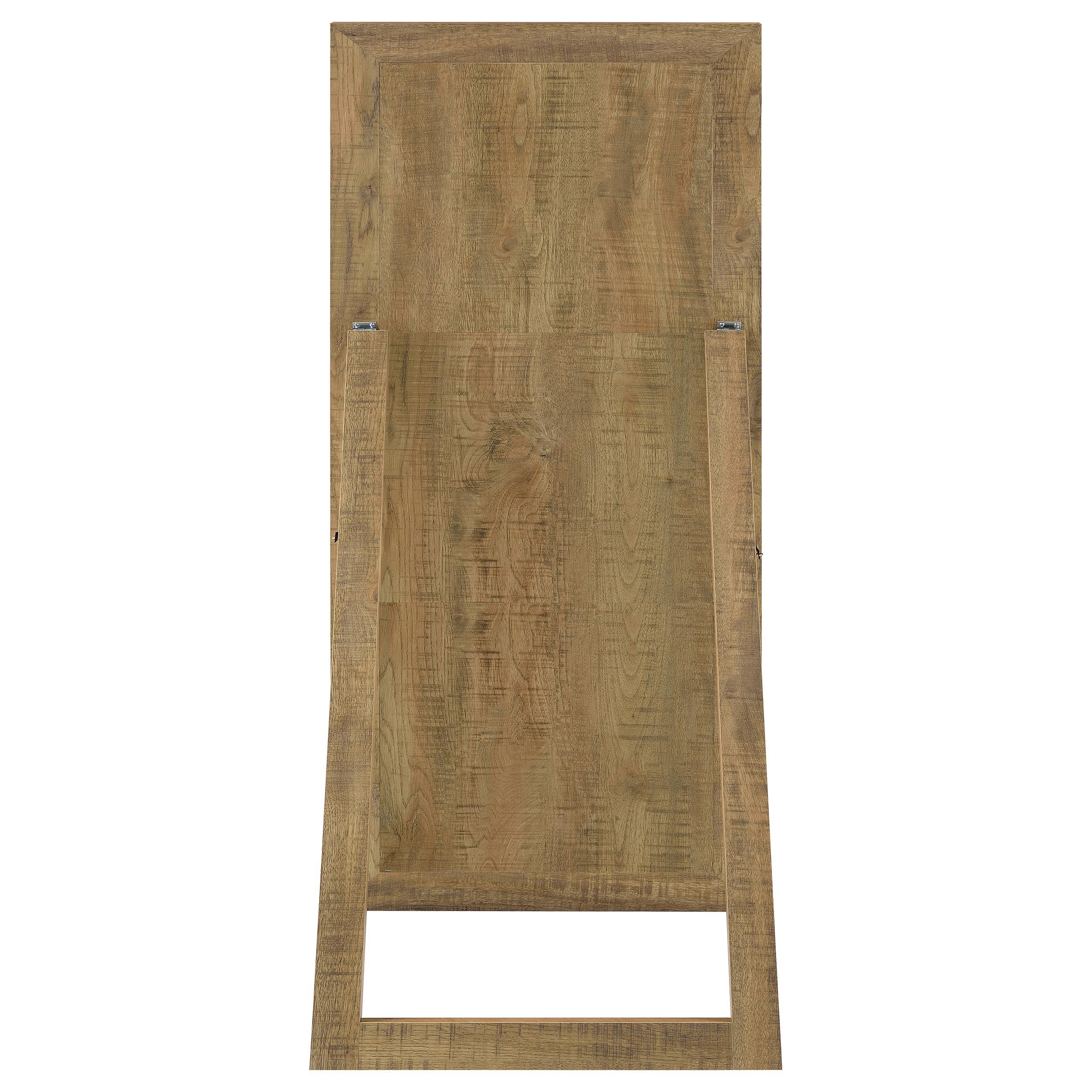 Cadence Tempered Glass Full Length Standing Mirror Mango - 961654