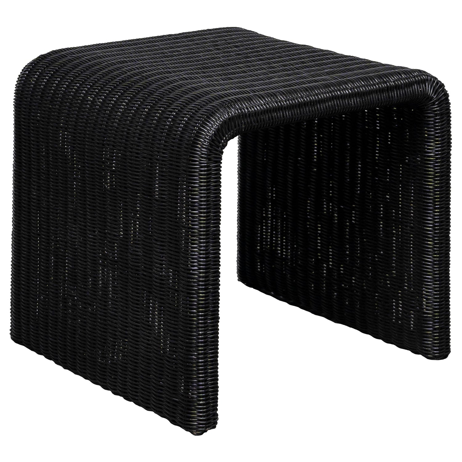 Cahya 3-piece Rattan Coffee and End Table Set Black - 708518-S3