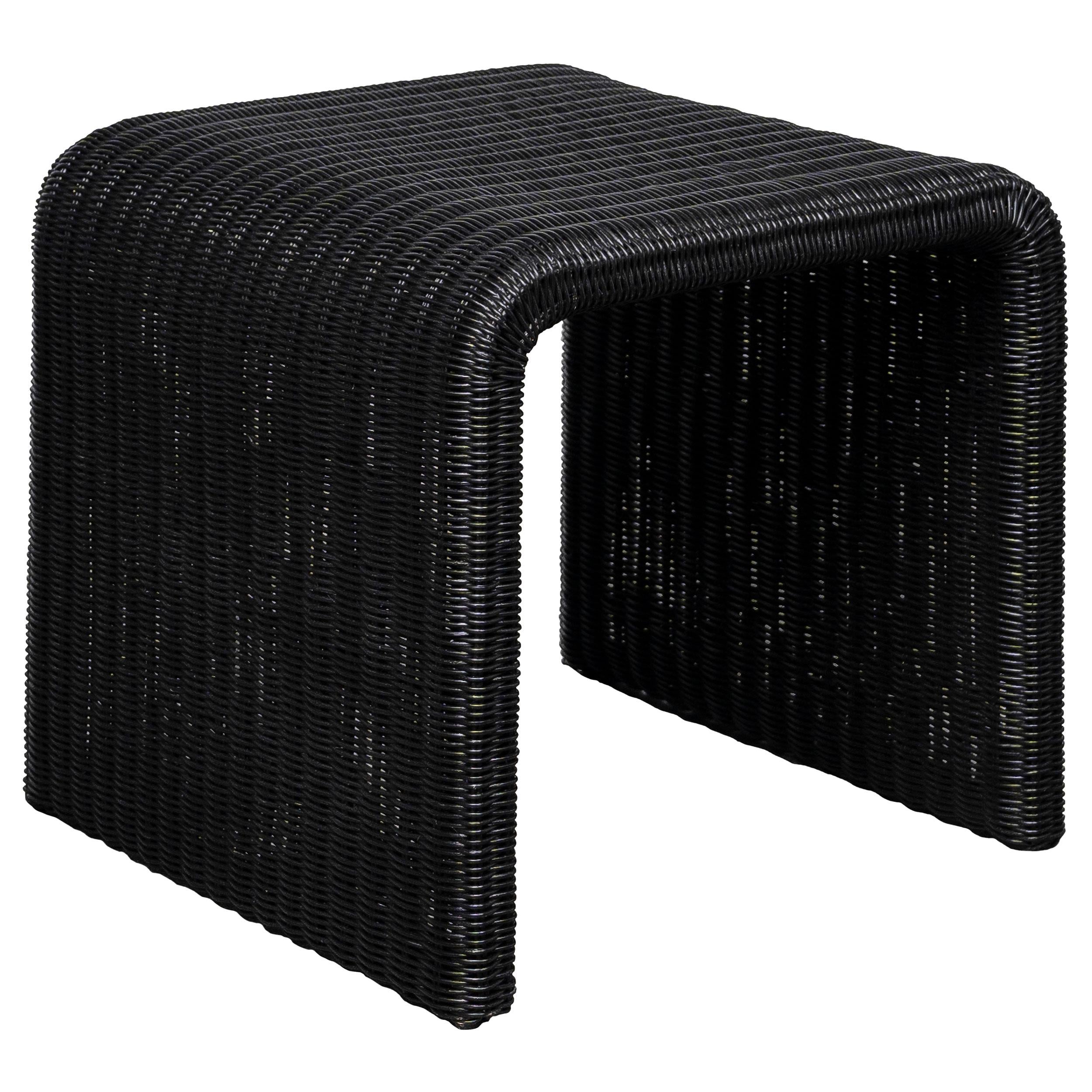 Cahya 3-piece Rattan Coffee and End Table Set Black - 708518-S3
